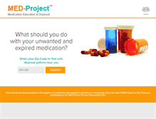 Tablet Screenshot of med-project.org
